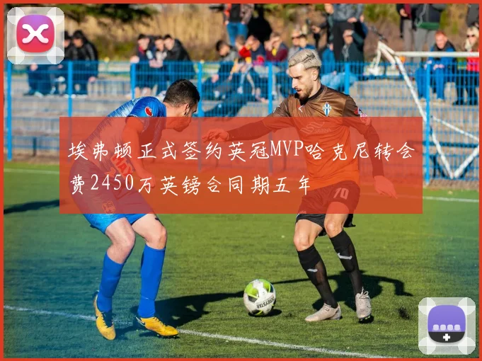 埃弗顿正式签约英冠MVP哈克尼转会费2450万英镑合同期五年